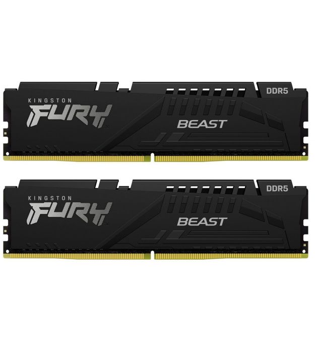 Kingston Память ПК DDR5 32GB KIT (16GBx2) 6000 FURY Beast EXPO