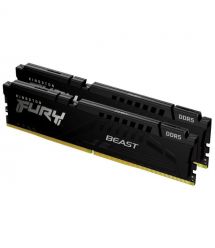 Kingston Память ПК DDR5 64GB KIT (32GBx2) 5600 FURY Beast