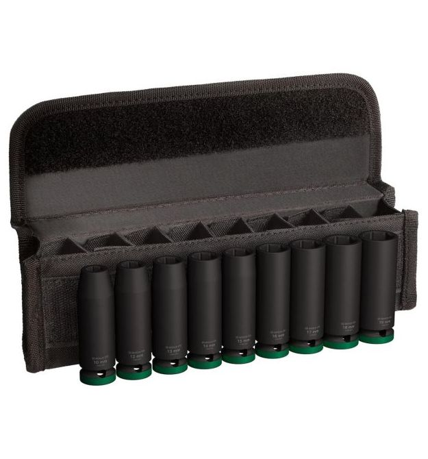 Bosch Набор ударных торцевых головок Professional Deep 9шт 1/2"