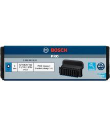 Bosch Набор ударных торцевых головок Professional Deep 9шт 1/4" 50мм