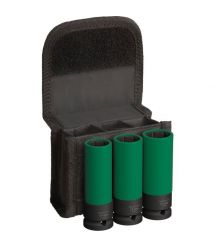 Bosch Набор ударных торцевых головок Professional Extra Deep 3шт 1/2" 85мм