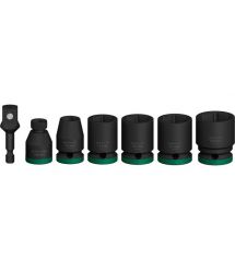 Bosch Набор ударных торцевых головок Professional Standart 7шт 1/2" с адаптеором