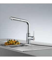 Franke Смеситель для кухни Urban Pull Out, дл.излива - 252мм, вытяжной, 1 рычаг, хром