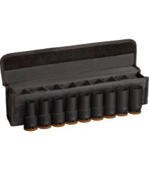 Bosch Набор ударных торцевых головок Professional Deep 9шт 3/4"