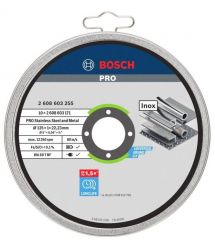 Bosch Диск отрезной Stand PRO по металлу, 125х1.0х22.2мм, 10шт