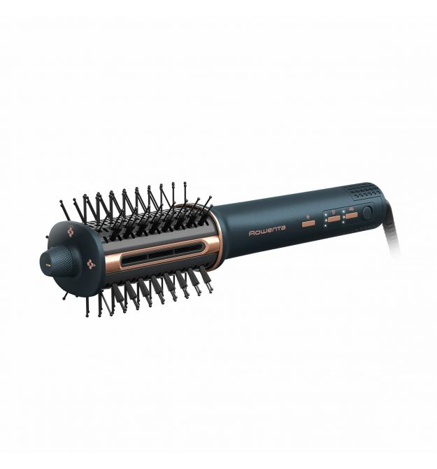 Rowenta Фен-щетка Air Brush 3D, 1200Вт, режимов-3, иониз-я, хол. обдув, функция фена, керамика, черный