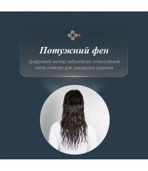 Rowenta Фен-щетка Air Brush 3D, 1200Вт, режимов-3, иониз-я, хол. обдув, функция фена, керамика, черный