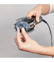 Rowenta Фен-щетка Air Brush 3D, 1200Вт, режимов-3, иониз-я, хол. обдув, функция фена, керамика, черный