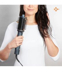 Rowenta Фен-щетка Air Brush 3D, 1200Вт, режимов-3, иониз-я, хол. обдув, функция фена, керамика, черный