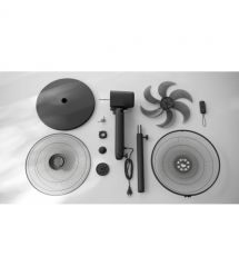 Philips Вентилятор напольный Series 1001, 45см, 47Вт, пульт ДУ, опора круглая, ароматерапия, черный