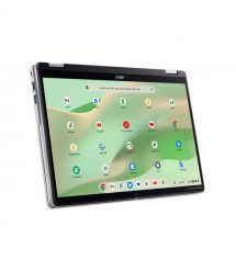 Acer Ноутбук Chromebook Spin CP314-2HN 14" WUXGA IPS Touch, Intel i3-N305, 8GB, F256GB, UMA, ChromeOS, серебристый