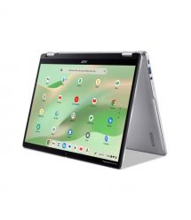 Acer Ноутбук Chromebook Spin CP314-2HN 14" WUXGA IPS Touch, Intel i3-N305, 8GB, F256GB, UMA, ChromeOS, серебристый