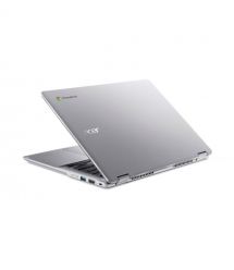 Acer Ноутбук Chromebook Spin CP314-2HN 14" WUXGA IPS Touch, Intel i3-N305, 8GB, F256GB, UMA, ChromeOS, серебристый