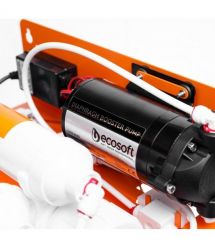 Ecosoft Фильтр обратного осмоса Absolute с минерализатором и насосом на станине, мембрана 75gpd DuPont, дренаж 1:1