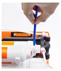 Ecosoft Фильтр обратного осмоса Absolute с минерализатором и насосом на станине, мембрана 75gpd DuPont, дренаж 1:1