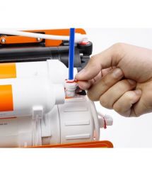 Ecosoft Фильтр обратного осмоса Absolute с минерализатором и насосом на станине, мембрана 75gpd DuPont, дренаж 1:1