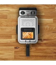 Tefal Фритюрниця Filtra Pro, 2400Вт, ємність-3л, механічне керув., від 150°C до 190°C нержавіюча сталь, черный
