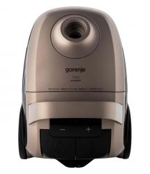 Gorenje Пылесос мешковый, 850Вт, конт пыль -3л, HEPA, телескопич трубка, бронзовый