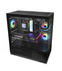 Zalman Корпус Chronix без БП, 1xUSB3.0, 1xUSB2.0, 1x Type C, 2x120мм ARGB Reverse, 1x120мм ARGB, VGA 410мм, LCS