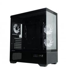 Zalman Корпус Chronix без БП, 1xUSB3.0, 1xUSB2.0, 1x Type C, 2x120мм ARGB Reverse, 1x120мм ARGB, VGA 410мм, LCS