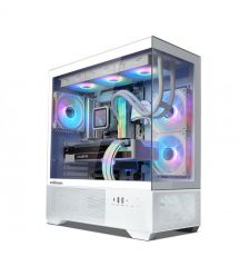 Zalman Корпус Chronix без БП, 1xUSB3.0, 1xUSB2.0, 1x Type C, 2x120мм ARGB Reverse, 1x120мм ARGB, VGA 410мм, LCS