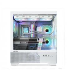 Zalman Корпус Chronix без БП, 1xUSB3.0, 1xUSB2.0, 1x Type C, 2x120мм ARGB Reverse, 1x120мм ARGB, VGA 410мм, LCS