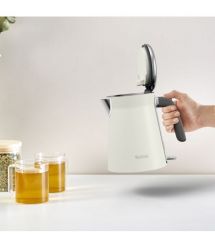 Tefal Электрочайник Collection 1.7л, Strix, нерж. сталь, белый