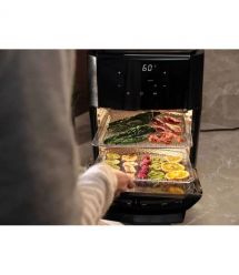 Electrolux Мультипеч 1800Вт, чаша-12л, сенсорное управл., 12 авто. программ, окошко, пластик, черный