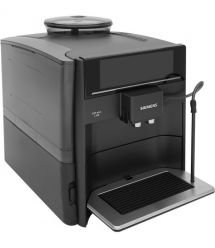 Siemens Кофемашина, 1.7л, зерно+мол., автомат.капуч, LED-дисплей, авторецептов -8, черный