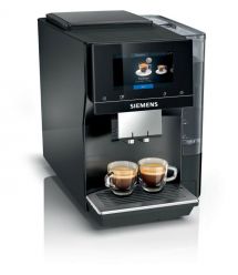 Siemens Кофемашина, 2.4л, зерно+мол., автомат.капуч, LED-дисплей, авторецептов -19, черный