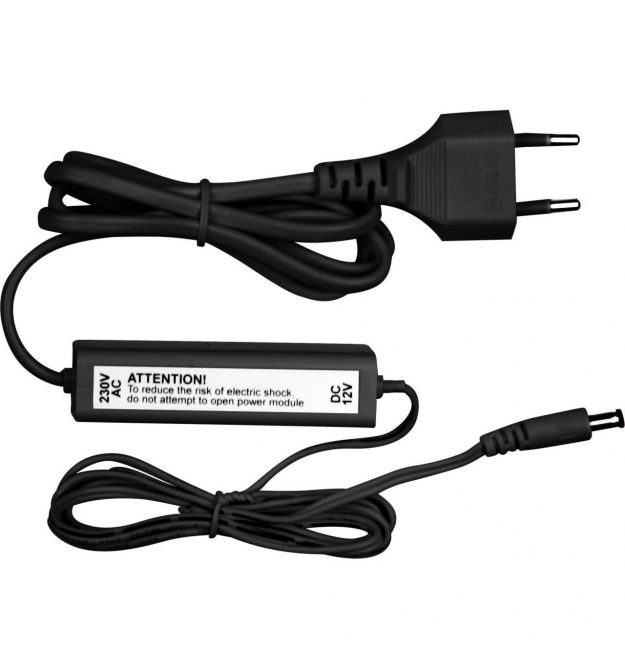 U-Prox Блок питания для охранного устройства PSU 0,7 Black, 220V AC/12V DC, 700mA, jack 5,5x2,1mm, защита от КЗ, чёрный