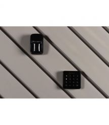 U-Prox Датчик движения та розбиття скла шторный PIR Combi VB Black, беспроводной, чёрный