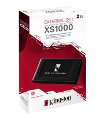 Kingston Портативный SSD Kingston 2TB USB 3.2 Gen 2 Type-C XS1000