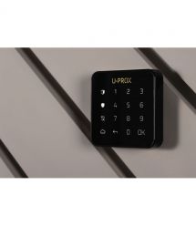 U-Prox Беспроводная сенсорная клавиатура Keypad G1 Black, 1 группа, беспроводной, чёрный