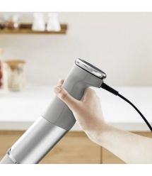 Tefal Блендер погружной Quickchef+ 1000Вт, 3в1, чаша-800мл, чопер-500мл, турборежим, серебристо-серый