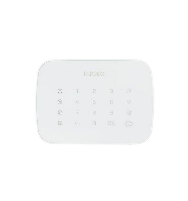 U-Prox Беспроводная сенсорная клавиатура Keypad G4 White, 4 группы, беспроводной, белый
