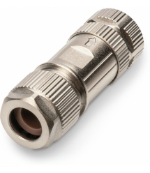Digitus Коннектор CАТ 6A M12 F, X-coded, STP, IP67