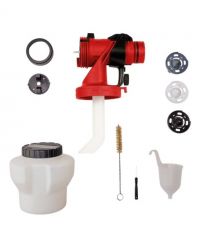 Einhell Набор для аккумуляторного краскопульта TE-SY 18/90 Li, бак 1200мл, голова, 3 форсунки