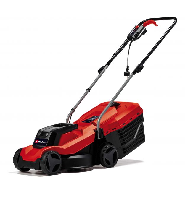 Einhell Газонокосилка электрическая GC-EM 1000/32, 1000 Вт, 32 см, 20-70 мм, бак 30 л, до 300 м2, 7.91 кг