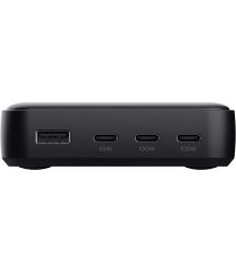 Trust Зарядное устройство сетевое Maxo 100Вт, 3xUSB-C/USB-A ,PD, чорний