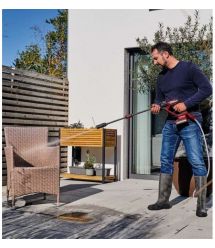 Einhell Мойка аккумуляторная HYPRESSO 18/24-1 Li - Solo, PXC, 18В, до 24 бар, 240 л/мин, самовсасывание, 2.1 кг (без АКБ и ЗУ)