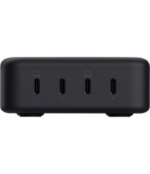 Trust Зарядное устройство сетевое Maxo 240Вт,GaN, 4xUSB-C,PD, чорний