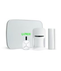 U-Prox Комплект охранной сигнализации MPX LE KF kit White, MPX LE, PIR, WDC, Keyfob B4, беспроводной, белый