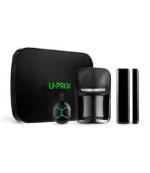 U-Prox Комплект охранной сигнализации MPX LE KF kit Black, MPX LE, PIR, WDC, Keyfob B4, беспроводной, черный