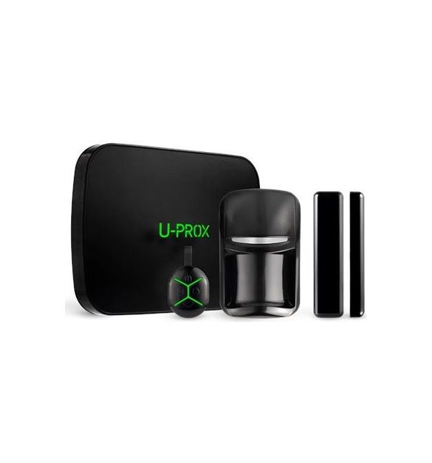 U-Prox Комплект охранной сигнализации MPX L KF kit White, MPX L, PIR, WDC, Keyfob B4, беспроводной, черный