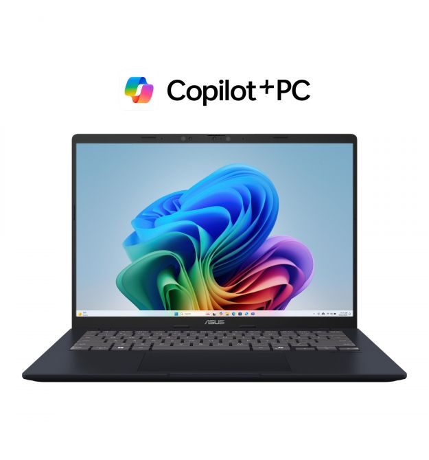 ASUS Ноутбук Vivobook 14 X1407QA-LY034W 14" WUXGA IPS, Snapdragon X1 26 100, 16GB, F512GB, UMA, Голубой