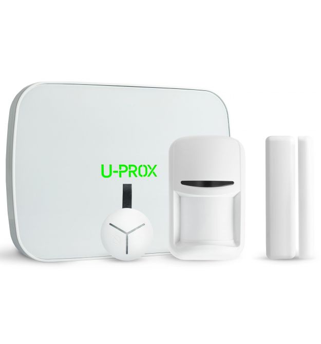 U-Prox Комплект охранной сигнализации MPX G KF kit White, MPX G, PIR, WDC, Keyfob, беспроводной, белый
