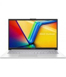 ASUS Ноутбук Vivobook Go 15 E1504FA-BQ1105 15.6" FHD IPS, AMD R3-7320U, 16GB, F512GB, UMA, NoOS, Серебристый