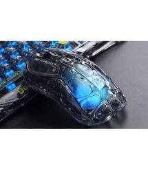 GravaStar Мышь Mercury M2, BT/WL/USB-A, RGB, чорно-прозорий