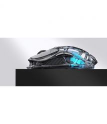 GravaStar Мышь Mercury M2, BT/WL/USB-A, RGB, чорно-прозорий